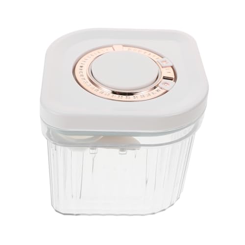 RORPOIR プラスチック製粉ミルク容器 気密保存瓶 大容量800ml 防湿設計 旅行 自宅用 赤ちゃん用 粉ミルクディスペンサー ハーブ ル スナック保存に対応