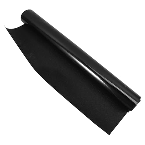 CIYODO 水槽用静電気式背景ステッカー 黒 リユース可能 壁プ 爬虫類ケージにも対応 カット可能な 水槽の装飾 デカール