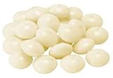 Unscented Natural Color Water Floating Mini Candle Discs for Weddings, Home Decoration, Relaxation, Spa, Smokeless Cotton Wick 20 Candles Size 1 3/4
