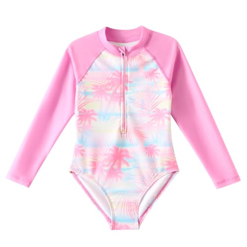 Image of Angel season Girls Swimsuits Kids Bathing Suit One Piece Swimwear with UPF 50+ Cute