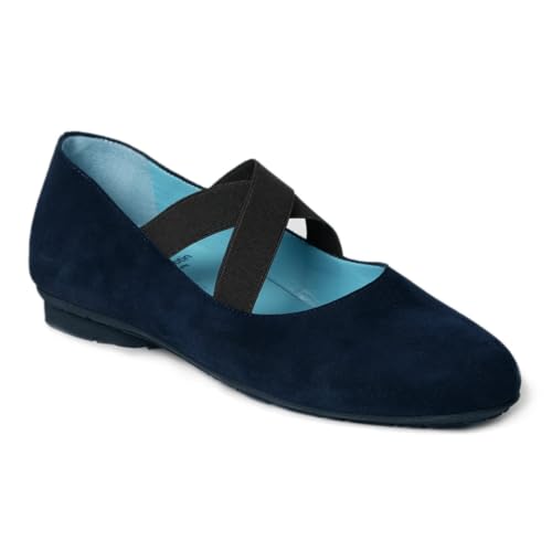 Wmn Cathie Navy Suede2