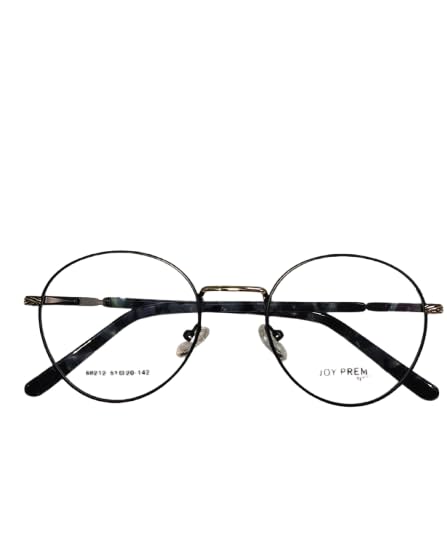 joy eyewear Joy Premium Titanium Eyeglass Frame - Lightweight Round Spectacles for Women - Classic Vintage Optical Frame - Model 88212-picture-42
