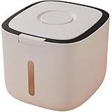 WQNB 多機能大容量米櫃 密封防虫米缸 米・大豆・ハーブ・ナッツ・小麦粉保存に対応 防潮防水設計で鮮度保持 キッチン収納用品 軽量で丈夫 洗浄可能でメンテナンス容易 食材長期保存に最適​