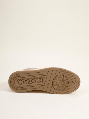 Image of WROGN Men's Beige Casual Sneakers