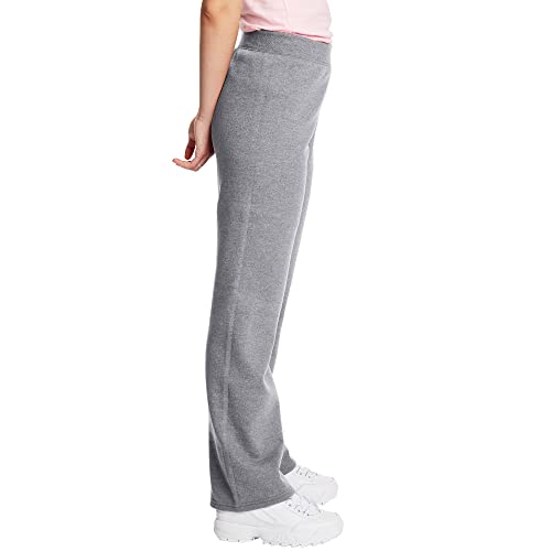 Hanes Women’s Sweatpants, ComfortSoft EcoSmart Open Leg Fleece Sweatpants - Image 4