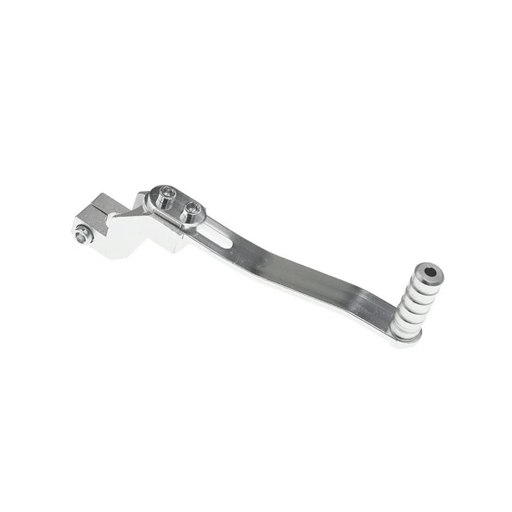 Uuipip Silver Motorcycle Gear Shift Lever Folding Gear Shift Lever Gear Shift Lever Motorcycle Gear Lever Foot-Operated Shifter Pedal Shift