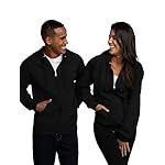 Fruit of the Loom Unisex Adult EverSoft Fleece Full Zip Hoodie Sweatshirt - Image 5