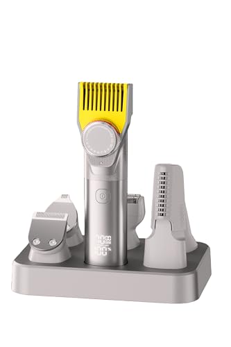 Tondeuse à barbe Prettywill étanche IPX7 idéale pour le rasage sous la douche et en voyage