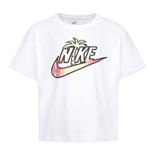 T-Shirt Nike Enfants Manches Courtes Multicolore Standard 36J104G-100 Vêtement