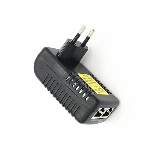CCTV Surveillance Security 1 2V 15V 24V 48V 0.5A 1A PoE Wall Plug PoE Adapter Ethernet IP Injector Phone Power Supply with Camera(24V 1A PoE,1) miniatura 3