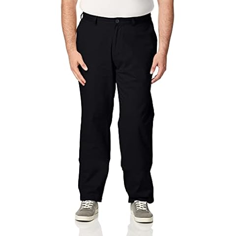 Nautica Men's Big & Tall Khaki Twill Pants Cover