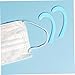Baluue 4pairs Silicone Mask Accessories Mask Band Hook Comfortable Ear Covers Lightweight Practical