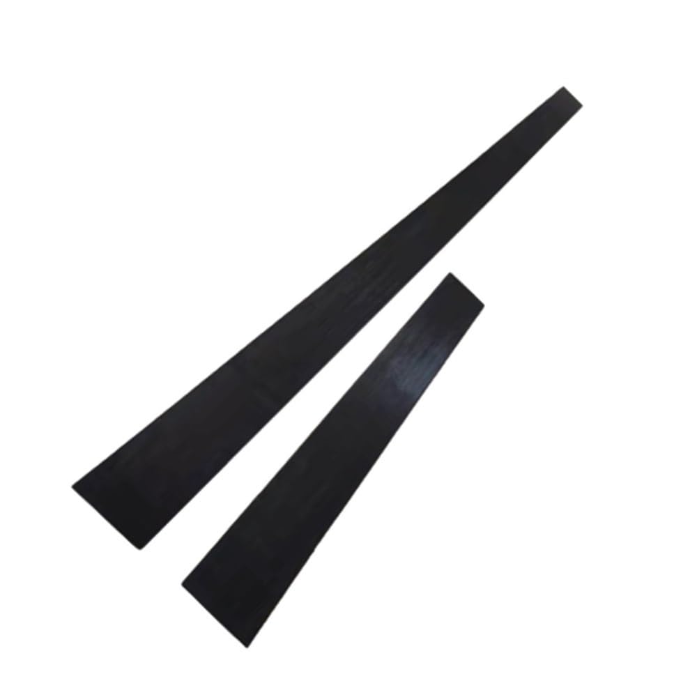 4 barre di supporto in fibra di vetro flessibili leggere nere da 500 mm, barre di supporto quadrate piatte da 12/20/30 mm di larghezza(3x30x500mm)