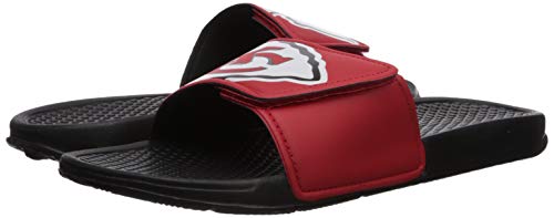 Image of FOCO mens NFL Team Cropped Big Logo Shower Sport Slide Flip Flop Sandals | Casual Sandals