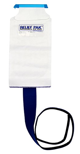 Relief Pak Insulated Ice Bag with Foam Belt and Hook and Loop- Large - 11-1240