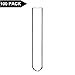 StonyLab 100 Pack Borosilicate Glass Round Bottom Test Tubes, 12mm OD X 75mm Length (Pack of 100)