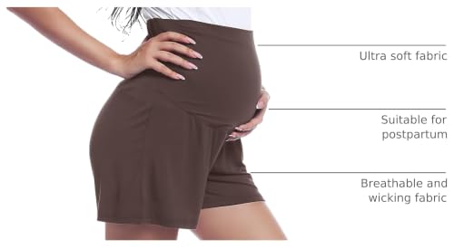 Image of Joyaria Women's Maternity Shorts Pajama Sleep Lounge Pregnancy Sleepwear