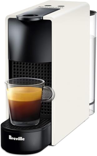 Nespresso Essenza Mini Original Espresso Machine by Breville, Pure White