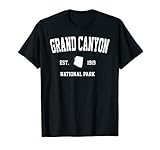 retro grand canyon national park escursioni arizona est 1919 maglietta