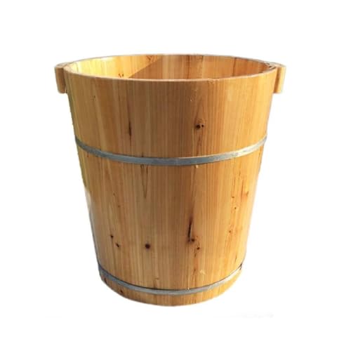 Tina de Masaje para Pies de Madera Sólida 40 cm