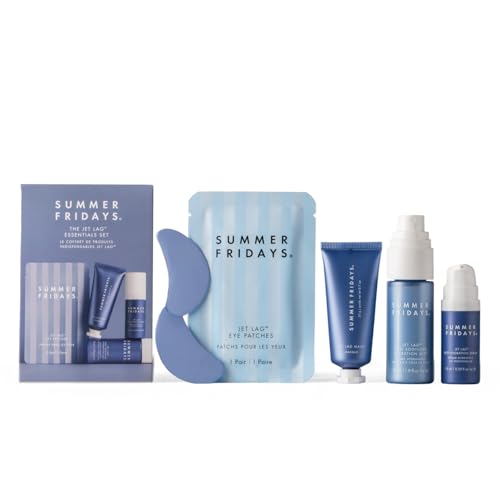 Summer Fridays Jet Lag™ Essentials - Mini Hydrating Skin Care Set With Jet Lag™ Mask, Eye...