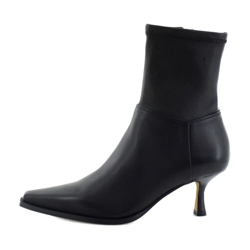 Steve Madden Stasia Women's Boots Black Leather Size 9.5 M2