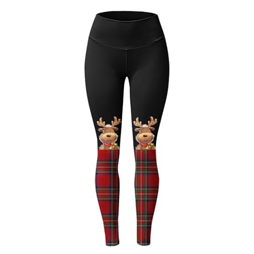 Leggings elásticos de Navidad que evitan transparencias en yoga 2
