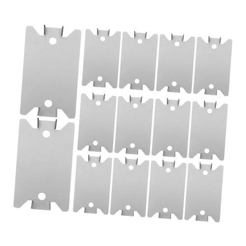 IWOWHERO 50pcs Nail Plates for Studs Electrical Cable Protector Shield for Plumbing Wiring Safety Quick Installation Durable Protection Against Damage