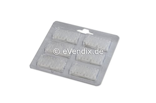eVendix 6 Duftsticks Duftchips Duftstäbchen geeignet für Vorwerk Kobold und Tiger Staubsauger, sorgt für angenehmen Duft beim Staubsaugen