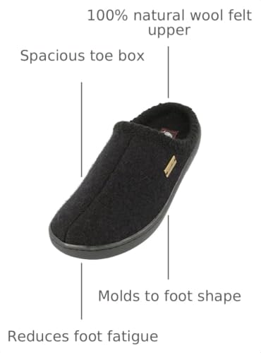 Image of HAFLINGER Unisex AT Nordkap Wool Hard Sole Slippers