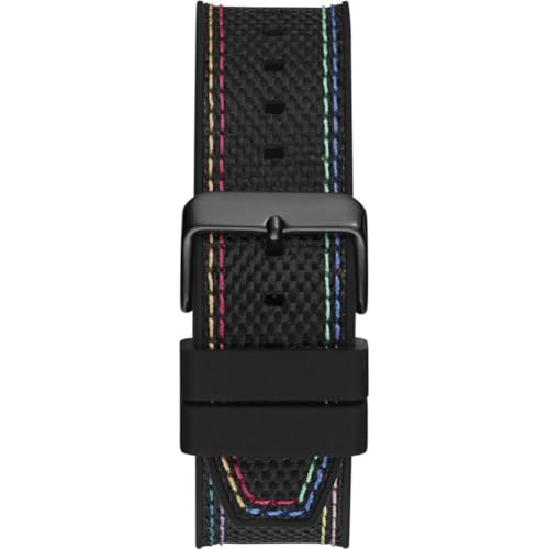 Guess Orologio Da Uomo 45 Mm - Cinturino Nero Quadrante Nero Cassa Nera - 2