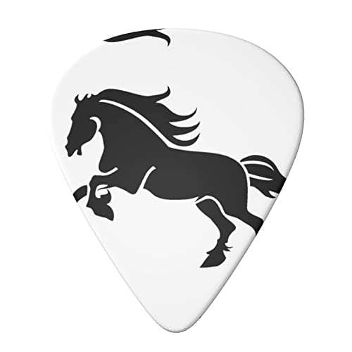 Running Horse Lot de 6 médiators pour guitare acoustique, guitare électrique, basse, ukulélé – fins, moyens et épais. - Les Beatles, Paul McCartney, John Lennon, RIngo Starr, George Harrison Running Horse Lot de 6 médiators pour guitare acoustique, guitare électrique, basse, ukulélé – fins, moyens et épais. – Image 4