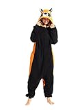 ofodoing Adult Animal One-piece Pajamas Cosplay Animal Homewear Sleepwear Jumpsuit Costume for Women Men