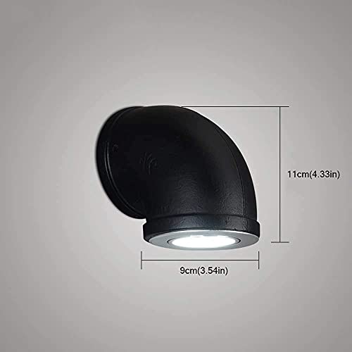 Lámpara de pared E27 industrial para pasillo, restaurante y bar 3