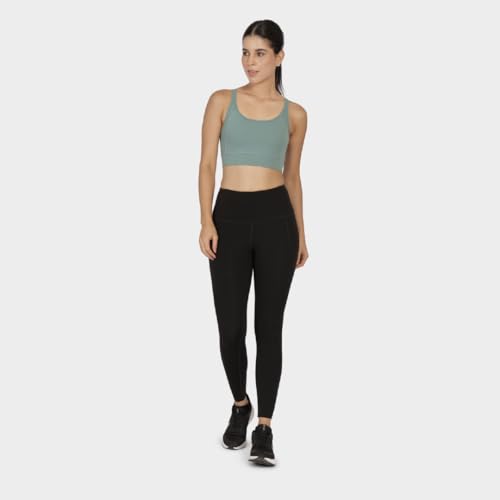Image of BlissClub Women The Ultimate Leggings | High-Waist | Ankle Length | 4 Pockets | Squat-Proof | Activewear | Tall (for Women Above 5'5)