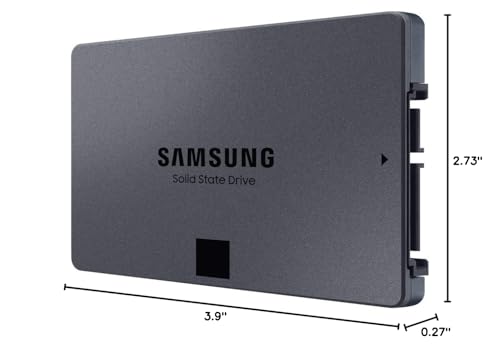 Image of Samsung 870 QVO MZ-77Q1T0BW | 2.5 inch SATA III Internal Solid State Drive - Second Generation QLC Technology