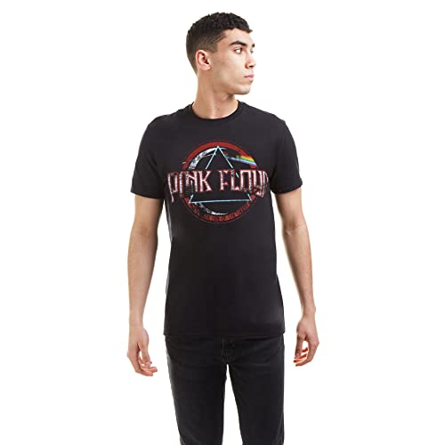 PINK FLOYD Emblem T-Shirt Homme - Les Beatles, Paul McCartney, John Lennon, RIngo Starr, George Harrison PINK FLOYD Emblem T-Shirt Homme
