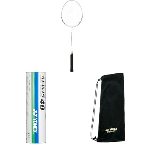 �y�Z�b�g�����z���l�b�N�X(YONEX) �o�h�~���g�� ���P�b�g B4000 (�K�b�g����グ��) ���S�ҁE���W���[���� �z���C�g(011) G4 B4000G + �o�h�~���g�� �V���g�� ���C�r�X40P (�i�C����+�����R���N) 6���� MIDDLE(�K
