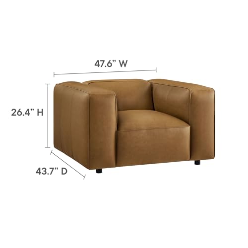 Sillón Modular Plegable Color Camel miniatura 3