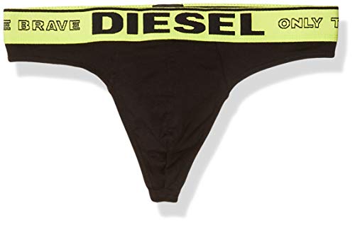 Diesel Men's Umbr-String Brief, Black, S