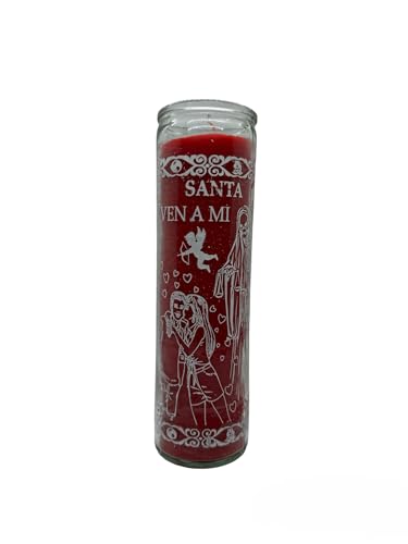 Generic Muerte Ven a Mi Candle, Red, 7502269536458