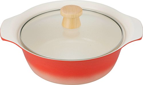 和平フレイズ 両手鍋 21cm 7号サイズ 2~3人用 IH対応 卓上鍋 アルミダイカスト ベジート RA-9166