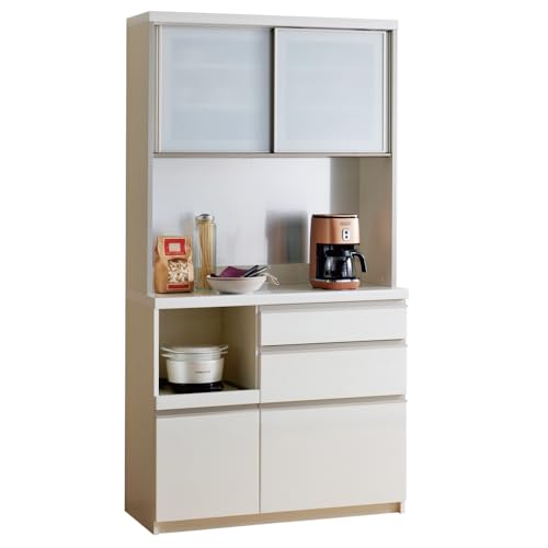 食器棚 カップボード 組立設置 EMA-S1000R[No.628]/ 家具 インテリア 岐阜県