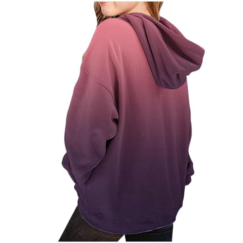Oversized Hoodies For Girls Fashion Casual Fall Long Sleeve Tie Dye Printed Sweatshirts Big Kids Travel Pullover2