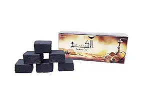 AL Akbar Coconut Coal for Hookah -30 Pieces