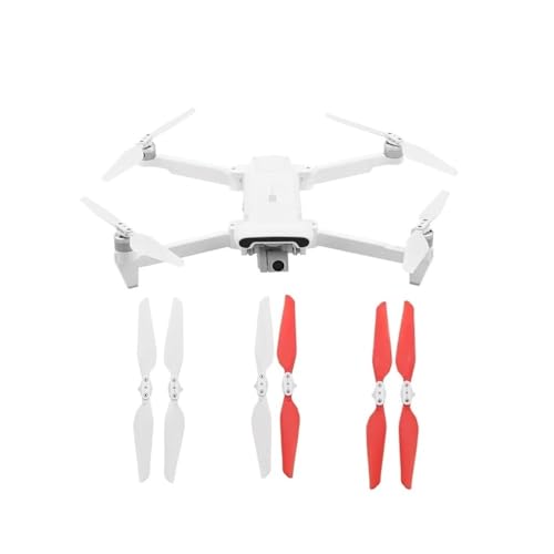 X8 SE X8SE 2020用 4個プロペラ クイックリリース 折りたたみ式プロペラ プロペラアクセサリー プロペラ RCクワッドコプター スペアパーツ(White-landing gear)