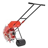 LIYUANJUN Hand-Push Seeder, Walk-Behind Row Crop Planter Garden Seeder Row Planter for Planting 3-15MM Corn, Soybeans, Peanuts, Mung Beans Suppression Wheel Seed Storage Box