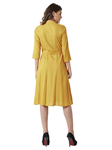 Image of Miss Chase Women's Cotton Shirt Dress