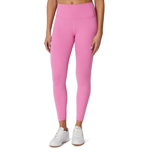Amazon Essentials Womens Womens Formflex High Rise Buttery Soft 7/8 Length Yoga Legging with 25 Inseam Pink Medium