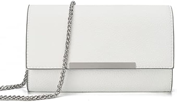 AFKOMST Small Clutch Purses for Women Formal Crossbody Evening Clutch Bag Wedding and Summer Wristlet Handbags